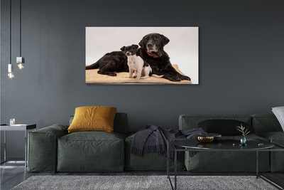 Quadro em tela Cães mentirosos