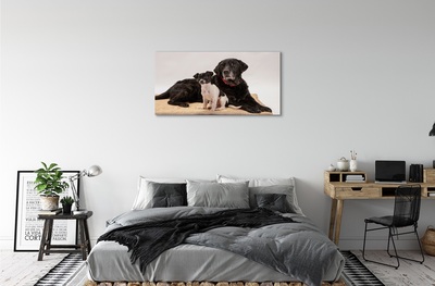 Quadro em tela Cães mentirosos