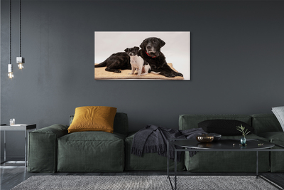 Quadro em tela Cães mentirosos