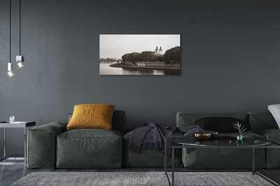 Pintura em tela Ponte do Rio Cracóvia