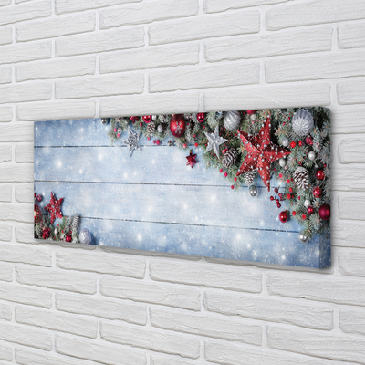 Quadro em tela Enfeites, cones, placas