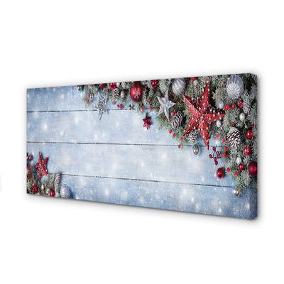 Quadro em tela Enfeites, cones, placas