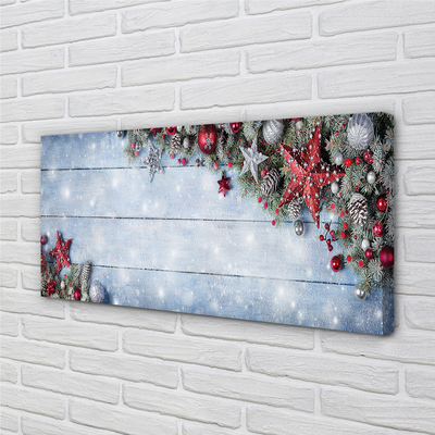 Quadro em tela Enfeites, cones, placas