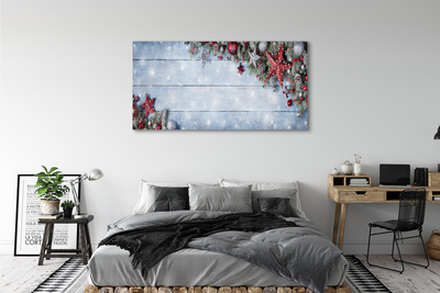 Quadro em tela Enfeites, cones, placas