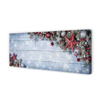 Quadro em tela Enfeites, cones, placas