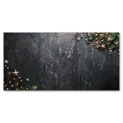 Quadro em tela Decorações para árvores de Natal Estrelas de Natal