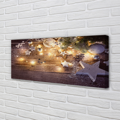 Pintura em tela Bolas, cones, placas, lâmpadas