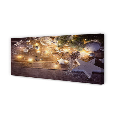 Pintura em tela Bolas, cones, placas, lâmpadas