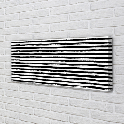 Pintura em tela Listras irregulares de zebra