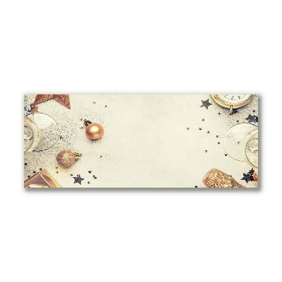 Quadro em tela Enfeites de Natal