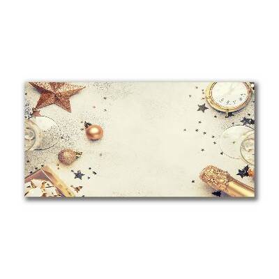 Quadro em tela Enfeites de Natal