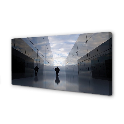 Pintura em tela Espelhos do céu