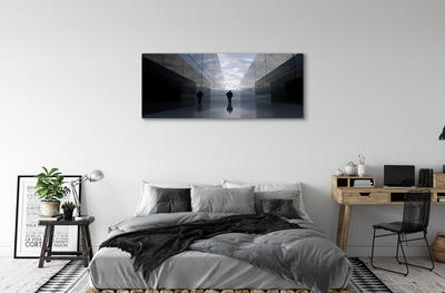 Pintura em tela Espelhos do céu