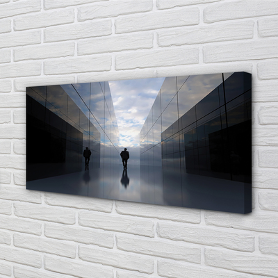 Pintura em tela Espelhos do céu