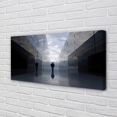 Pintura em tela Espelhos do céu