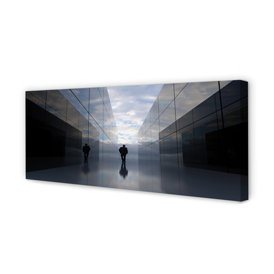 Pintura em tela Espelhos do céu