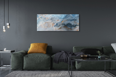 Pintura em tela Manchas de abstração de pedra