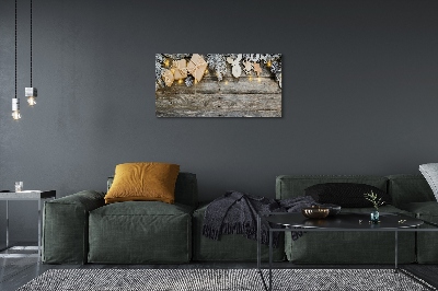 Quadro em tela Galhos, presentes, cones