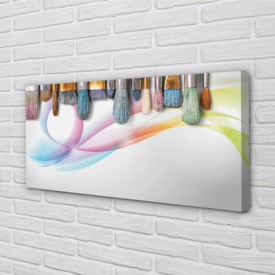 Quadro em tela Pincéis para pintura