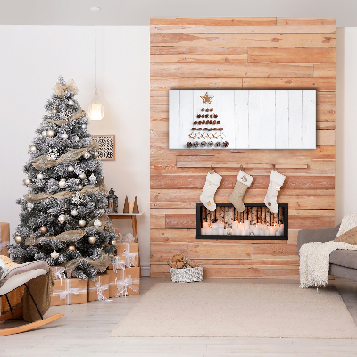 Quadro de parede em tela Decorações de Natal de gengibre