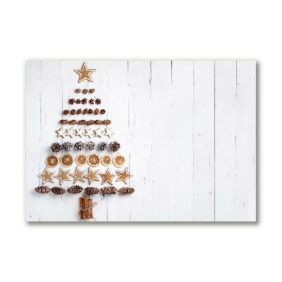 Quadro de parede em tela Decorações de Natal de gengibre