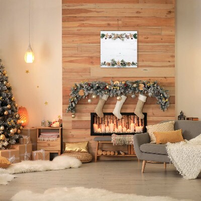 Quadro em tela Biscoito de gengibre para as férias de Natal