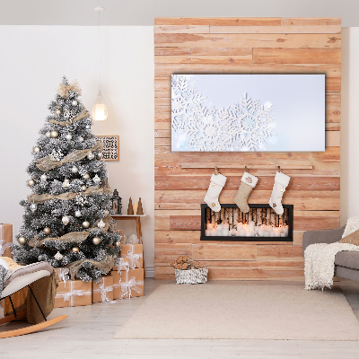 Quadro em tela Flocos de neve Neve de inverno