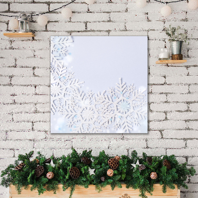 Quadro em tela Flocos de neve Neve de inverno