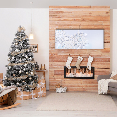 Quadro em tela Flocos de neve Neve de inverno