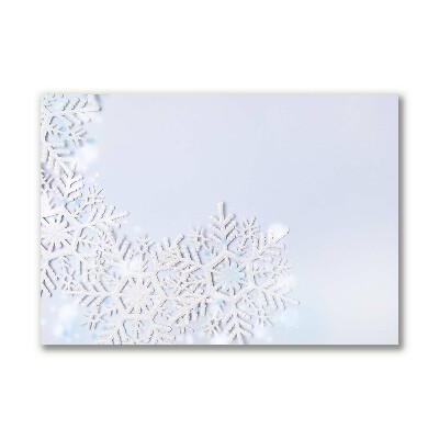 Quadro em tela Flocos de neve Neve de inverno
