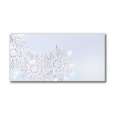 Quadro em tela Flocos de neve Neve de inverno