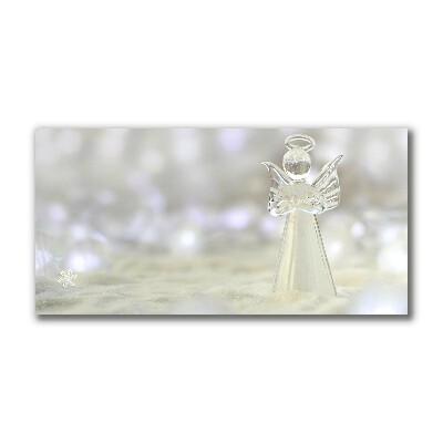 Quadro em tela Enfeite de anjo de vidro de Natal