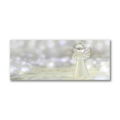 Quadro em tela Enfeite de anjo de vidro de Natal