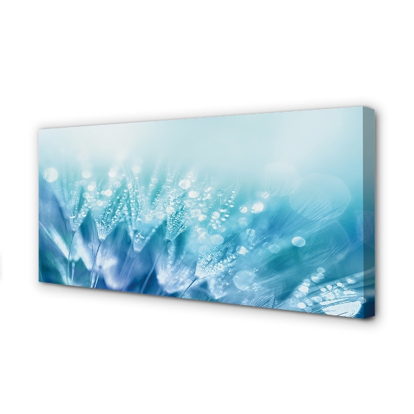 Pintura em tela Resumo de gotas de dente-de-leão