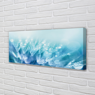 Pintura em tela Resumo de gotas de dente-de-leão