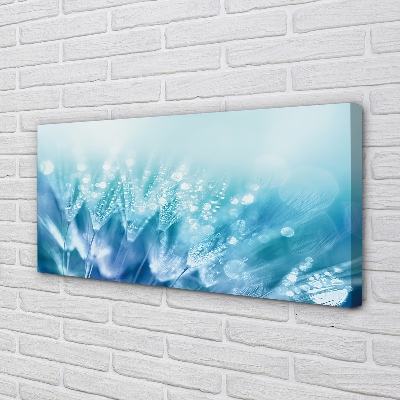 Pintura em tela Resumo de gotas de dente-de-leão