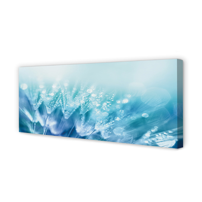 Pintura em tela Resumo de gotas de dente-de-leão