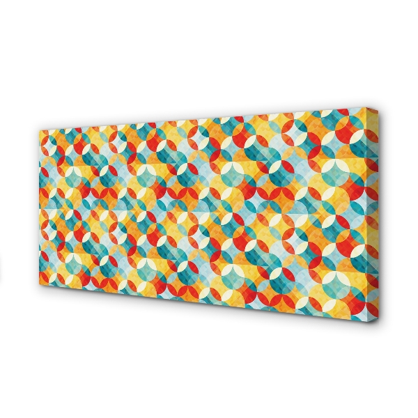 Quadro em tela Padrões coloridos