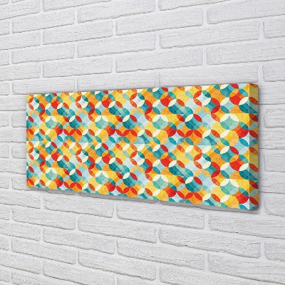 Quadro em tela Padrões coloridos