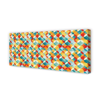 Quadro em tela Padrões coloridos