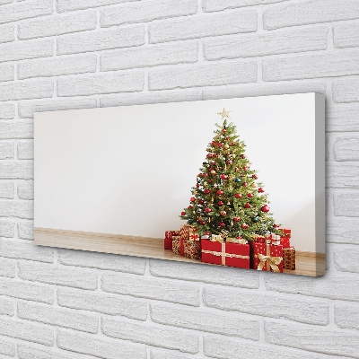 Pintura em tela Decorações para presentes de árvore de Natal