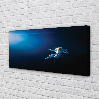 Quadro em tela Astronauta espacial