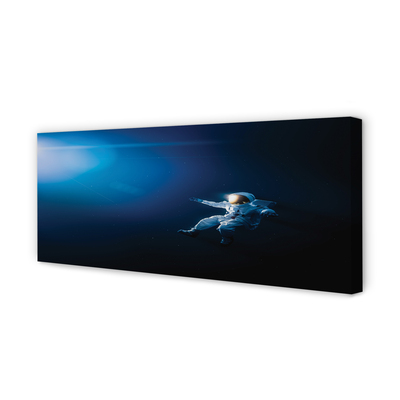 Quadro em tela Astronauta espacial