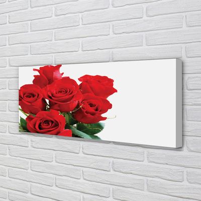 Pintura em tela Um buquê de rosas