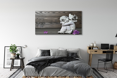 Pintura em tela Placas de flores de anjo adormecido