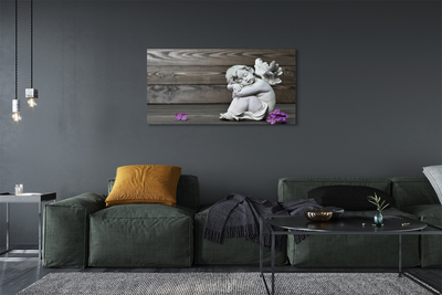 Pintura em tela Placas de flores de anjo adormecido