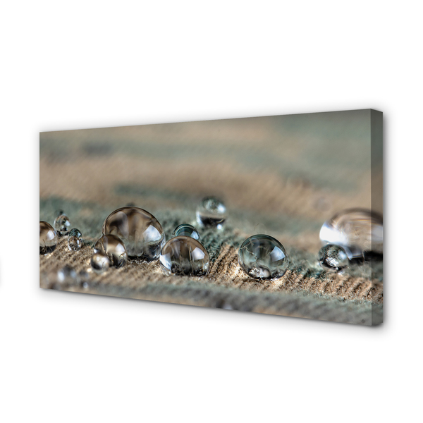 Quadro em tela Deixa cair material macro