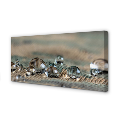 Quadro em tela Deixa cair material macro