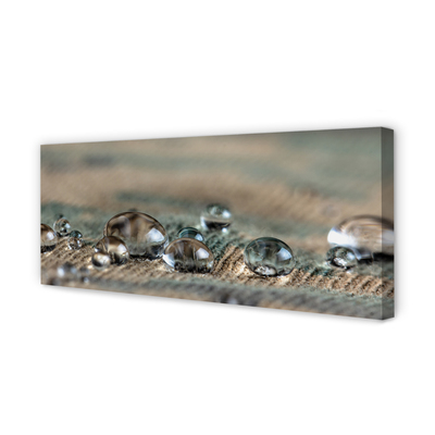 Quadro em tela Deixa cair material macro