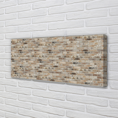 Pintura em tela Parede de tijolos vintage